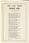 The last poem of Thomas Ashe : written while a convict in Lewes Jail.