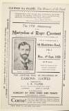 Cuimhne na Marbh: The Memory of the Dead...The 17th anniversary of the martyrdom of Roger Casement (who died for Ireland in Pentonville Prison on the 3rd August, 1916) will be commemorated at 84 Blackfriars Road, S.E.1 on Monday, 4th Sept. 1933 at 8 pm under the auspices of the Roger Casement Sinn Féin Club The lecture will be delivered by Eamonn Hawes supported by I.K. Yajnik, (Ex-Sec. Indian-Irish Independence League) [.] Chairman - Joseph H. Fowler to be followed by [a] concert of Irish song and dance [.] Admission free [.] Come! and join in this tribute to Ireland's martyr who in this city of London delivered himself up for our loved Land [.] /