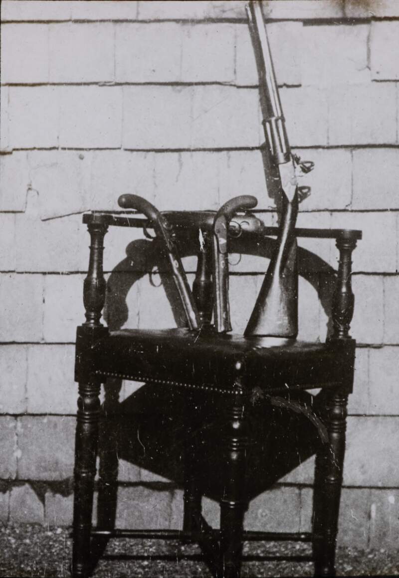 O'Connell Chair and Pistols.