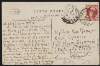 Postcard from Margaret Pearse to William Pearse from Merchtem, Belgium, where she is on holidays with Miss H., informing him that she is having a good time and the people are nice, and also asking him to send her regards to her brother Padraic Pearse,
