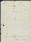 Manuscript draft of 'Ghosts' by Patrick Pearse with corrections and annotations in pencil,
