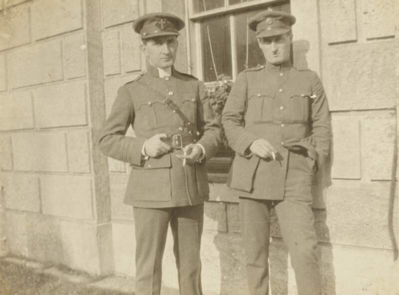 Captain Rev. Denis J. Wilson Army H'Qrs, Cork. Taken at Cork county prison in October 1922