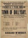 Form No. 2. -- "The Local Government (Ireland) Act, 1898". First election. Statement as to persons nominated, town of Ballybay /