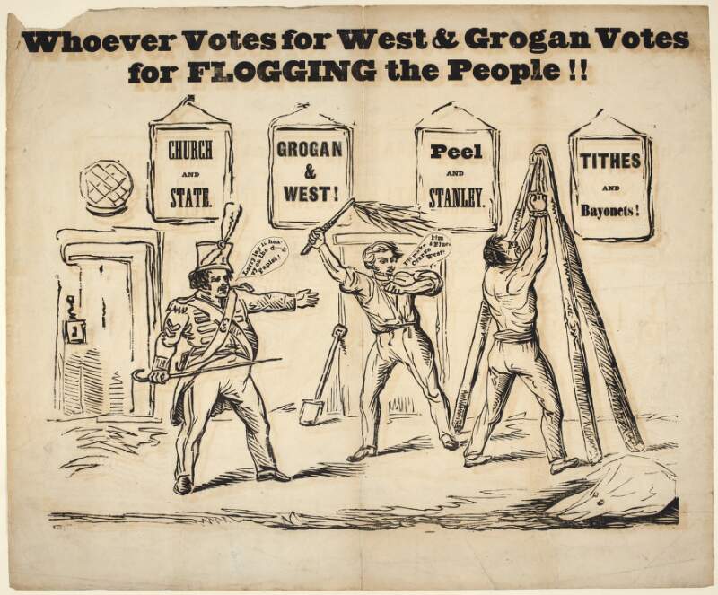 Whoever votes for West & Grogan votes for flogging the people!!