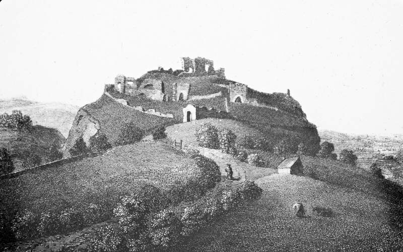 Grose: Queen's County - Dunamase Castle ruins.