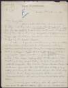Letter from P.R. Fitzgibbon to John Devoy,