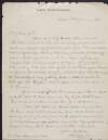 Letter from P.R. Fitzgibbon to John Devoy regarding "Hynes", a "union" and Jeremiah O'Donovan Rossa,