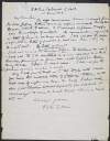 Letter from Victor Collins to Patrick Lee enclosing a copy of a letter from Thomas St. John Gaffney to Collins,