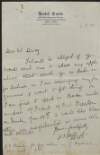 Letter from Hanna Sheehy-Skeffington to John Devoy arranging dates for her lectures,