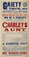 Mr. W. S. Penley's chief company in the enormously successful farcical comedy, from the Great Queen Street Theatre, London (rehearsed by Mr. Penley), 'Charley's Aunt' by Brandon Thomas /