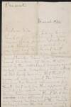 Letter from John O'Leary to John Devoy regarding Devoy's disparagement of Charles J. Kickham in the 'Irish Nation' and remarks about O'Leary writing for Richard Pigott, and his opinion of the paper,