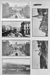 Six rectangular views of Londonderry on single plate (1) Roaring Meg and Walker Monument (2) St. Columb's Cathedral (ext) (3) Ship Quay Street (4) Ship Quay Place (5) Ship Quay Street (6) General View, Derry City, Co. Derry