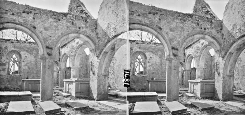 Ross Errilly Friary: Interior, Headford, Co. Galway