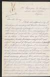 Letter from Michael MacWhite to John Devoy thanking him for sending the 'Gaelic American' to the Legionnaires,
