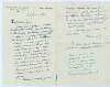 I.i.40. Letter: from Dr. Achille Delmas, Maison de Santé d'Ivry s/s, 23 Rue de la Mairie, with note from James Joyce possibly to Giorgio Joyce