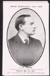 Postcard featuring a picture of Padraic Pearse, who was executed on May 3rd 1916,