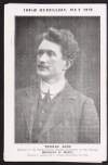 Postcard featuring a picture of Thomas Ashe, who was sentenced to death but later commuted to penal service for life,