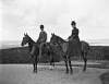 Mr. and Mrs. Richardson, on horseback, Tramore, Co. Waterford