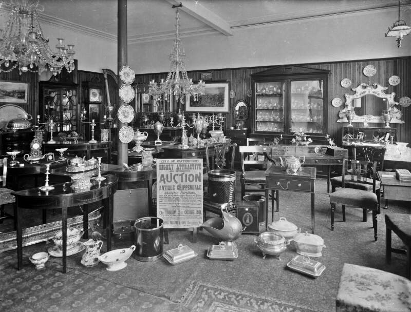 Mr. Walsh, The Mall, interior of shop