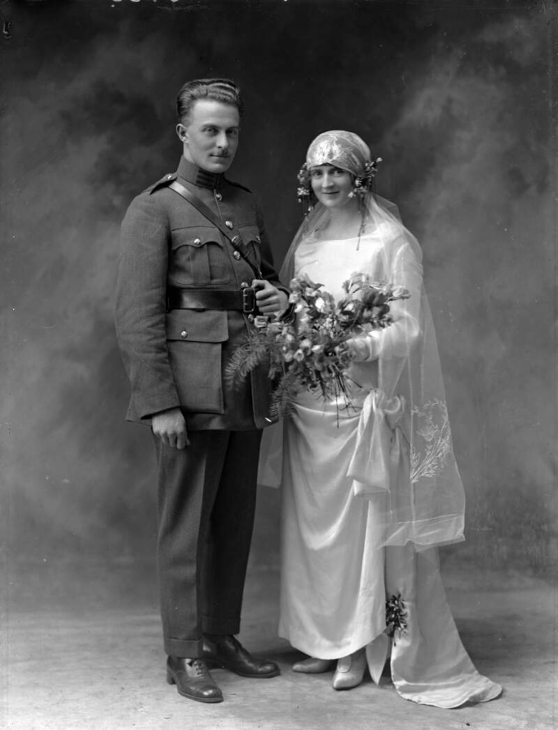 Bride and groom : commissioned by Major Bishop, National Army, Limerick
