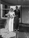 Bride and groom, Grattan-Bellew and Loftus wedding at Mount Loftus, Goresbridge, Co. Kilkenny