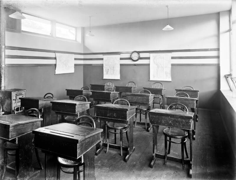 2nd Classroom at Newtown School, taken from end.