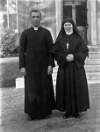 Rev. Father T. Breen, C.C. and his sister, a nun : commissioned by Rev. Father T. Breen, C.C, Ballycastle, Co. Antrim
