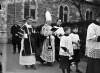 Papal Nuncio Paschal Robinson at Kilkenny & Tuam, walking in procession with members of the Clergy & Laity