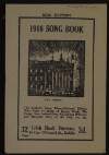 Booklet titled '1916 Song book',