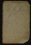 Blank and title pages from 'The office of Holy Week according to the Roman missal and breviary", signed by E. M. Brennan,