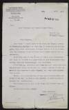 Letter from the Ústřední Svaz Samosprávných, Státních a Veřejných Zamĕstnanců (Czech Republic) to the Irish Transport and General Workers' Union, inviting them to send a delegate to their Congress in Prague on 4-5 June 1933,