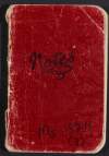 Notebook of William O'Brien about dates of events, quotations and people,