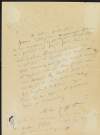 Draft of letter to Eamon de Valera, in Washington, by Arthur Griffith referring to supression by British Post Office of a cablegram from de Valera to Griffith, and also referring to pledges of loyalty to the Republic by Irish municipal authorities,