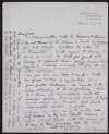 Letter from C.H. Shannon to Hugh Lane asking for the return of pictures so that he can retouch them before exhibition,
