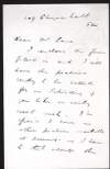 Letter from P.W. Steer to Hugh Lane regarding his donation of pictures to the new modern art gallery,