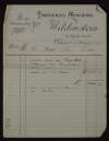 Bill for two pictures from Wildenstein & Company to Hugh Lane,