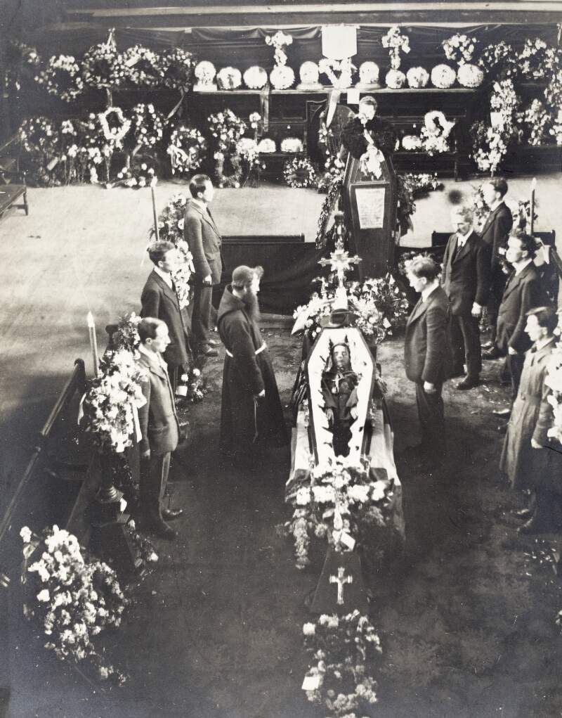 Terence MacSwiney lying in state