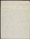 Letter from Harry B. Ramsey to Erskine Childers, wishing him a happy Christmas and New Year,