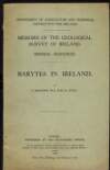 'Memoirs of the Geological Survey of Ireland / Mineral Resources / Barytes in Ireland',