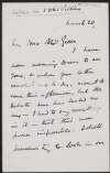 Letter from James Bryce, Viscount Bryce, to Alice Stopford Green regarding a meeting,