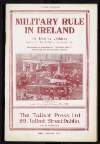 'Military Rule in Ireland' by Erskine Childers,