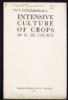 'Intensive Culture of Crops', by Henry de Courcy,