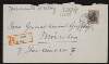 Envelope addressed by Roger Casement to Mrs. Thomas St. John Gaffney,