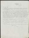 Copy letter from Roger Casement to Gertrude Bannister regarding the sinking of the 'Titantic,