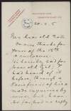 Letter from Count Gebhard Blücher von Wahlstatt to Roger Casement regarding the ill health of [Get?] and his gold mine, and discussing work,