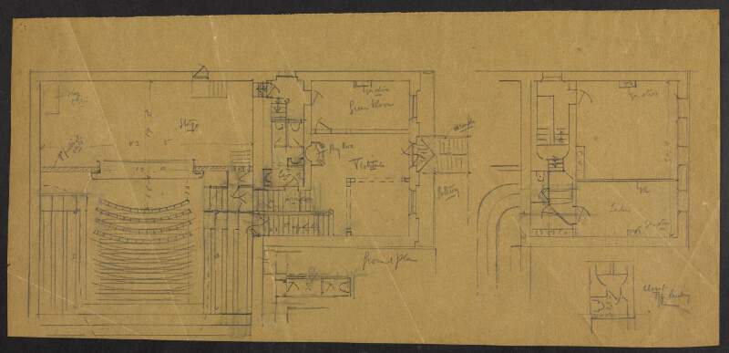 [Ground plan of the Abbey Theatre]