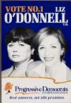Vote No.1 Liz O'Donnell T.D. [:] Progressive Democrats An Páirtí Daonlathach [.] Real answers, not idle promises /