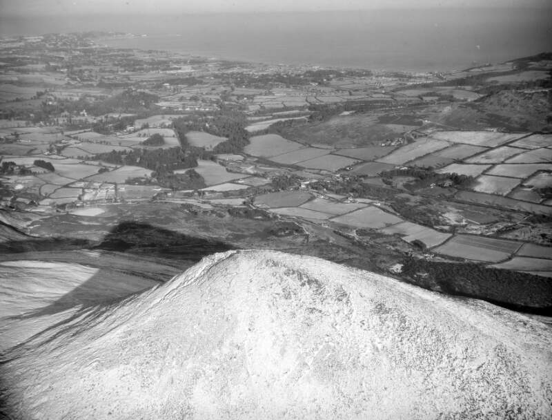 [Snow scene from Sugar Loaf Mountain towards Bray, Co. Wicklow]