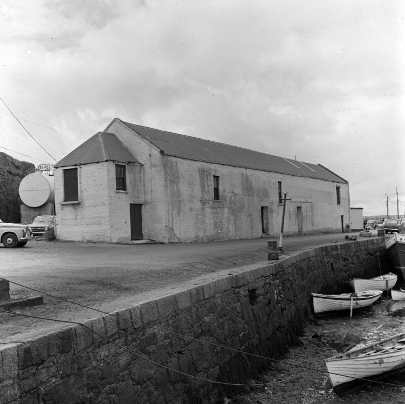 [Boat-house and harbour, Burtonport, Co. Donegal]
