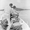[Men fishing on boat in Donegal Bay, Co. Donegal]